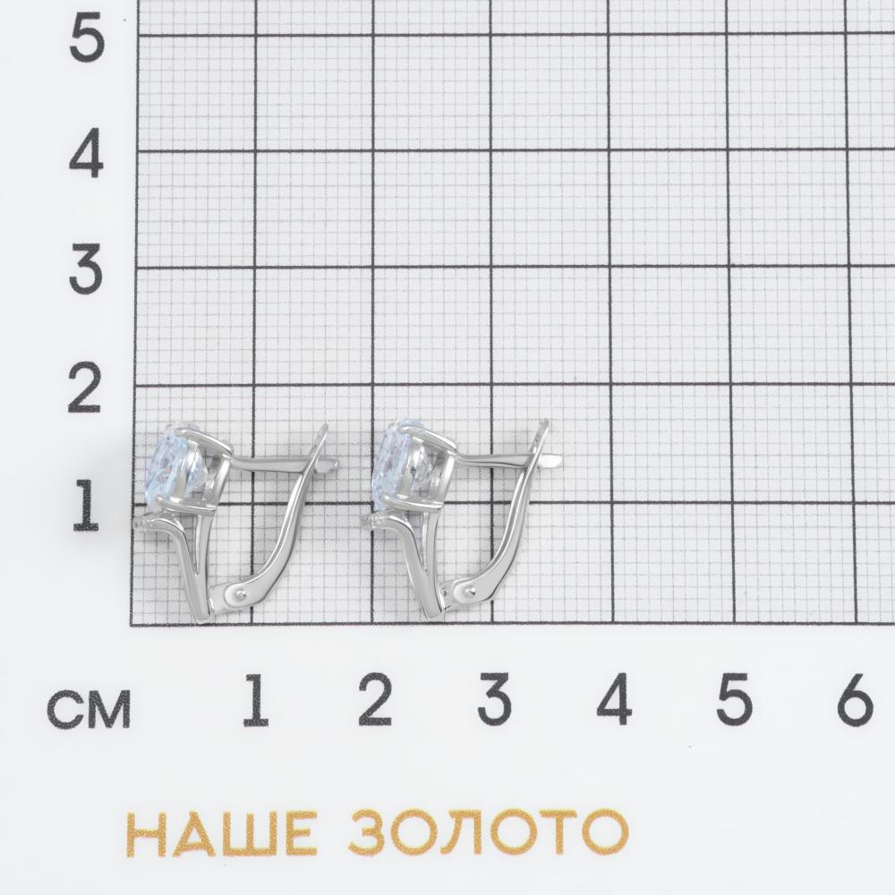 Серебряные серьги Талант ТБ10-72-0001-24084