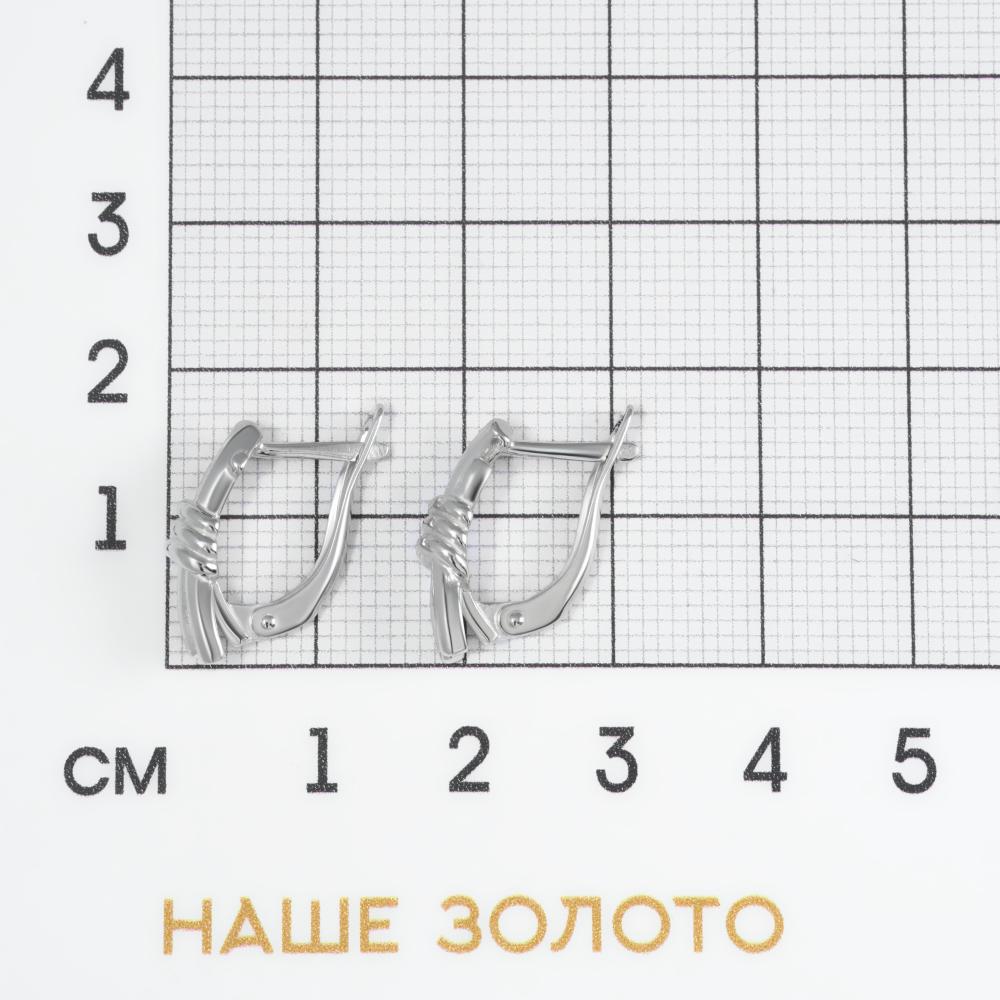 Серебряные серьги Талант ТБ10-72-0000-12818
