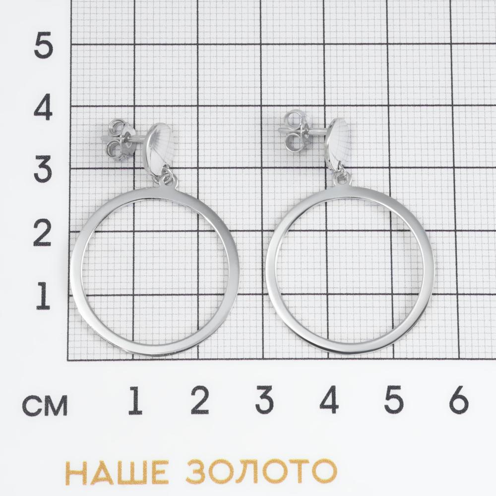 Серебряные серьги гвоздики Талант ТБ1272000011785
