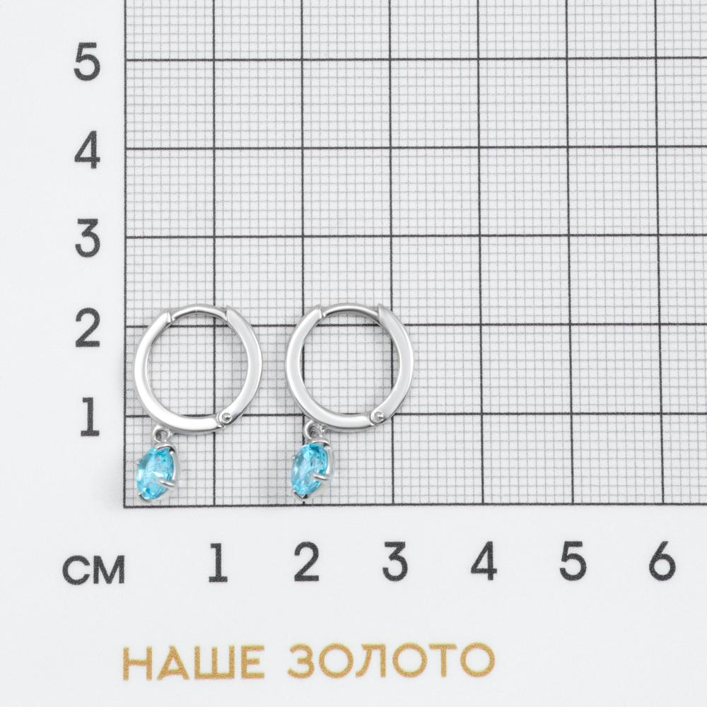 Серебряные серьги конго Sokolov ДИ92022391