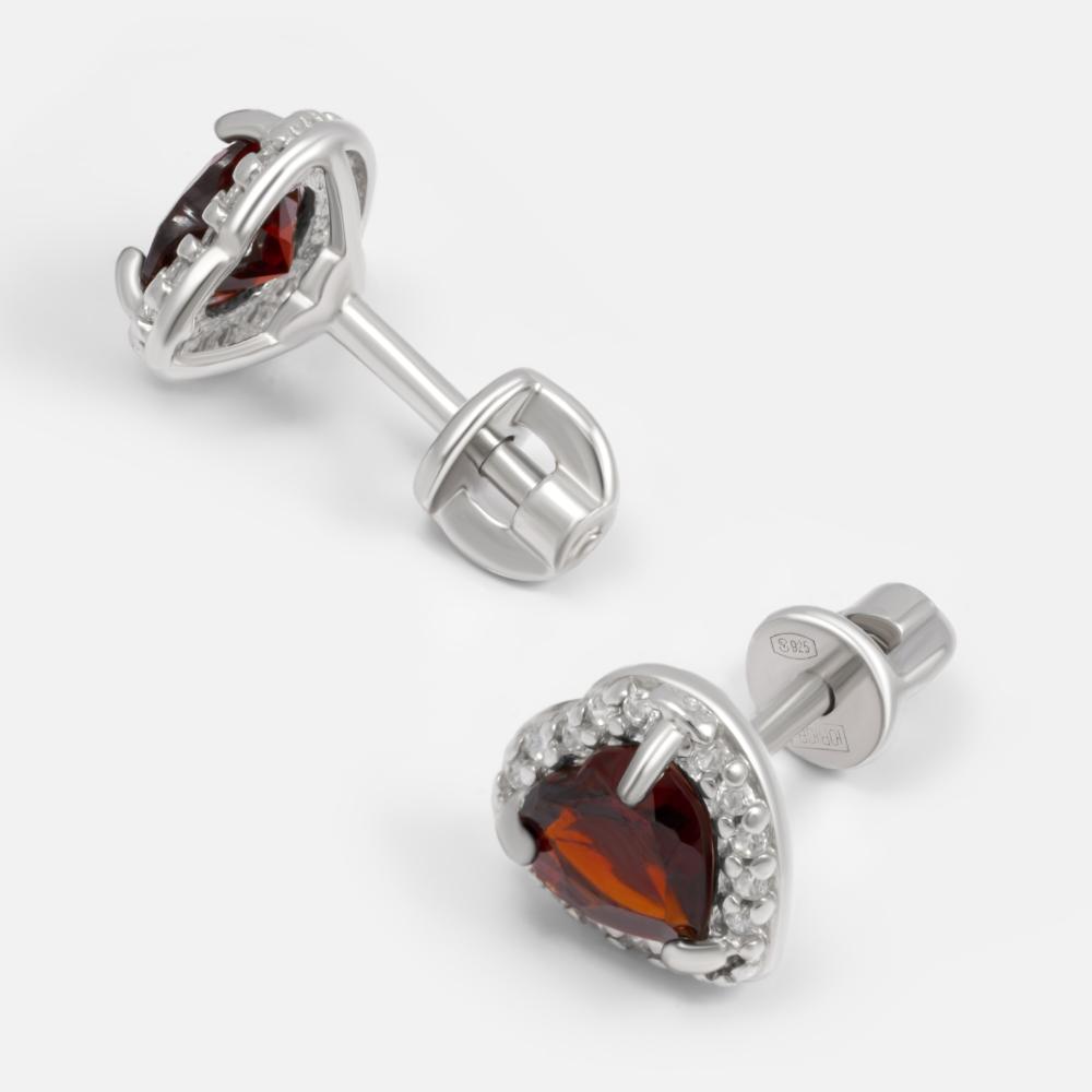 Серебряные серьги гвоздики Sokolov ДИ92022925
