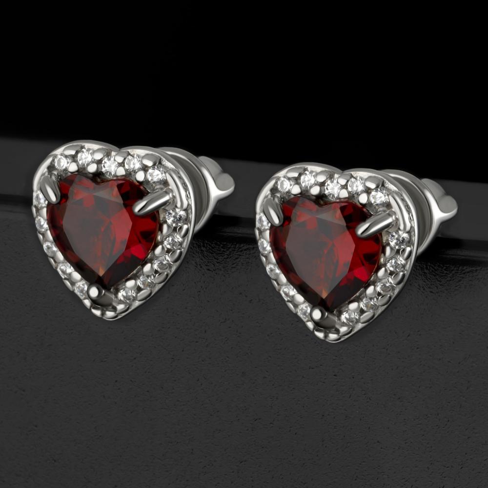 Серебряные серьги гвоздики Sokolov ДИ92022925