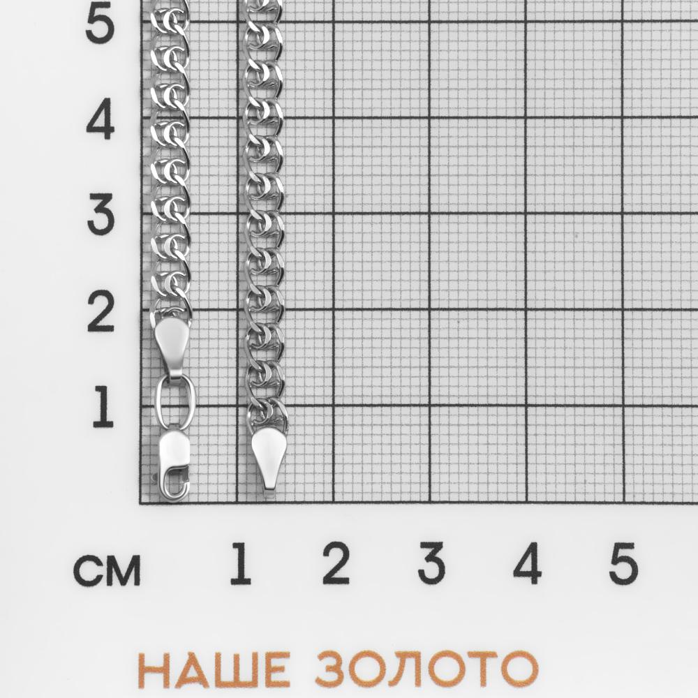 Серебряный браслет Золотая столица ЗЧ3011060, размеры от 16 до 20