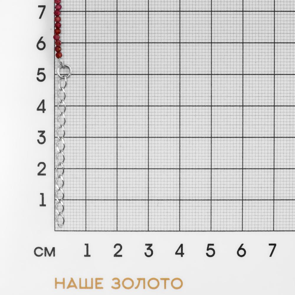 Серебряный браслет  А5Б-ГР-190-1-С