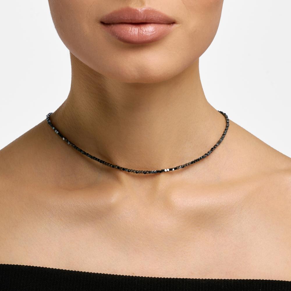 Серебряные бусы  А5К-ГМ-150-1-С
