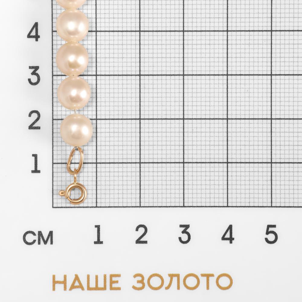 Золотые бусы Палитра из красного золота 585 пробы ЕУКЖЗ-378-5