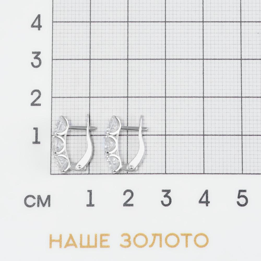 Серебряные серьги Золотая столица ЗЧС2139901010