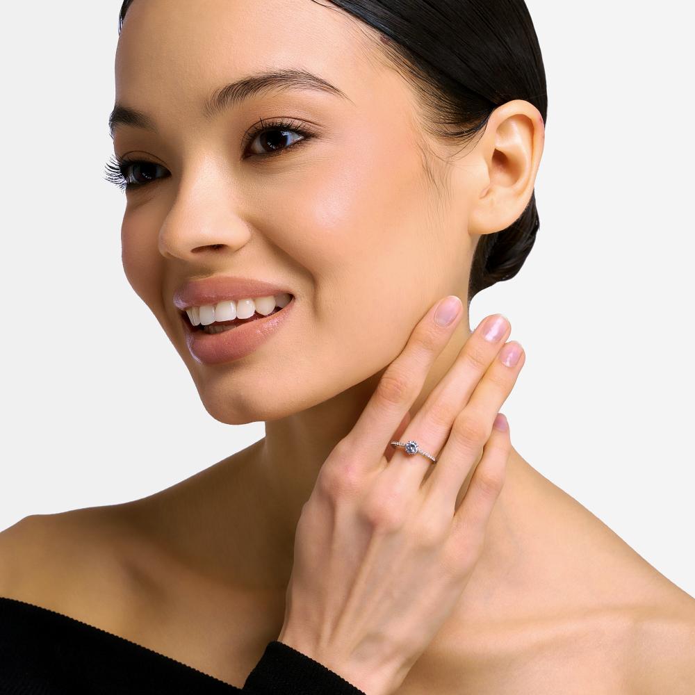Серебряное кольцо Золотая столица ЗЧС1123181010