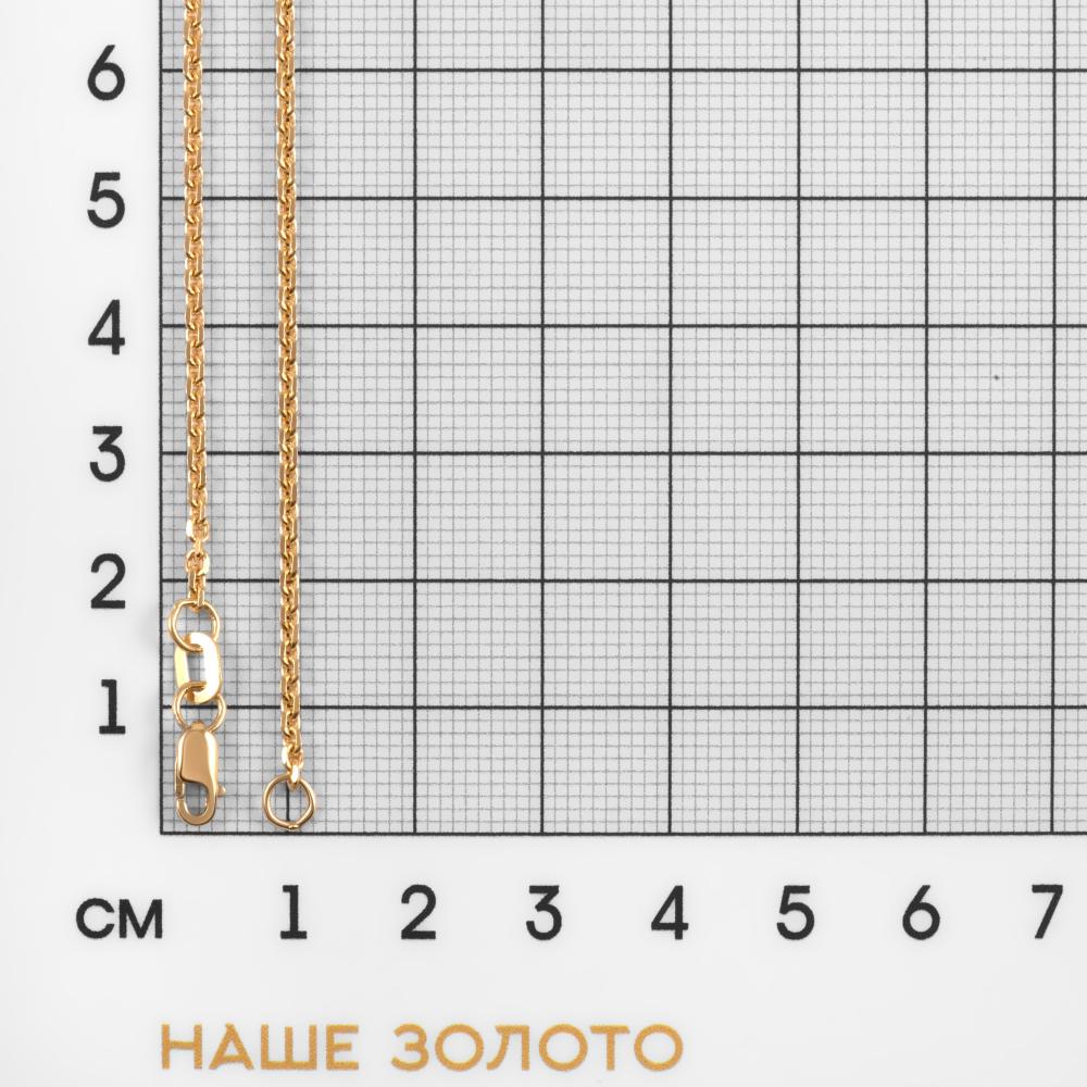 Золотая цепочка Krastsvetmet из красного золота 585 пробы КЯНЦ12-053 060