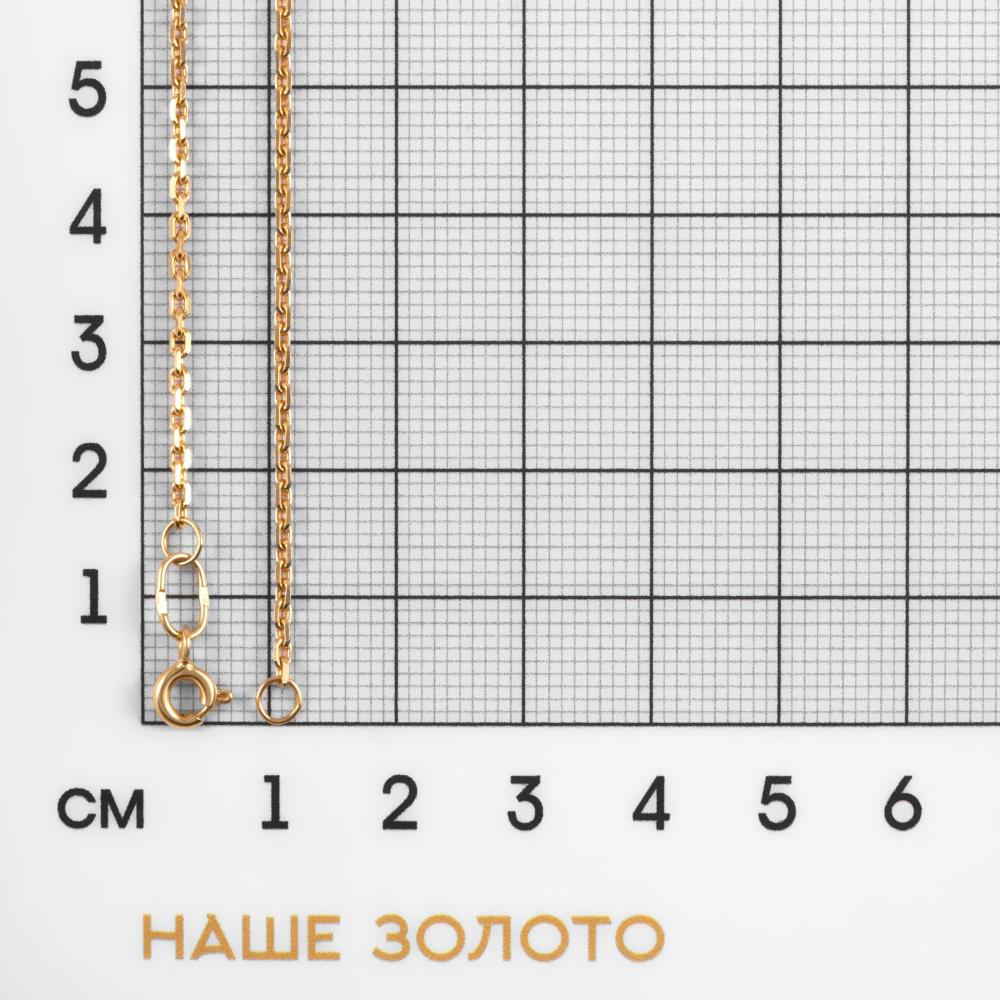 Золотая цепочка Светлов из красного золота 585 пробы К8ЦЯ160СА4-А51