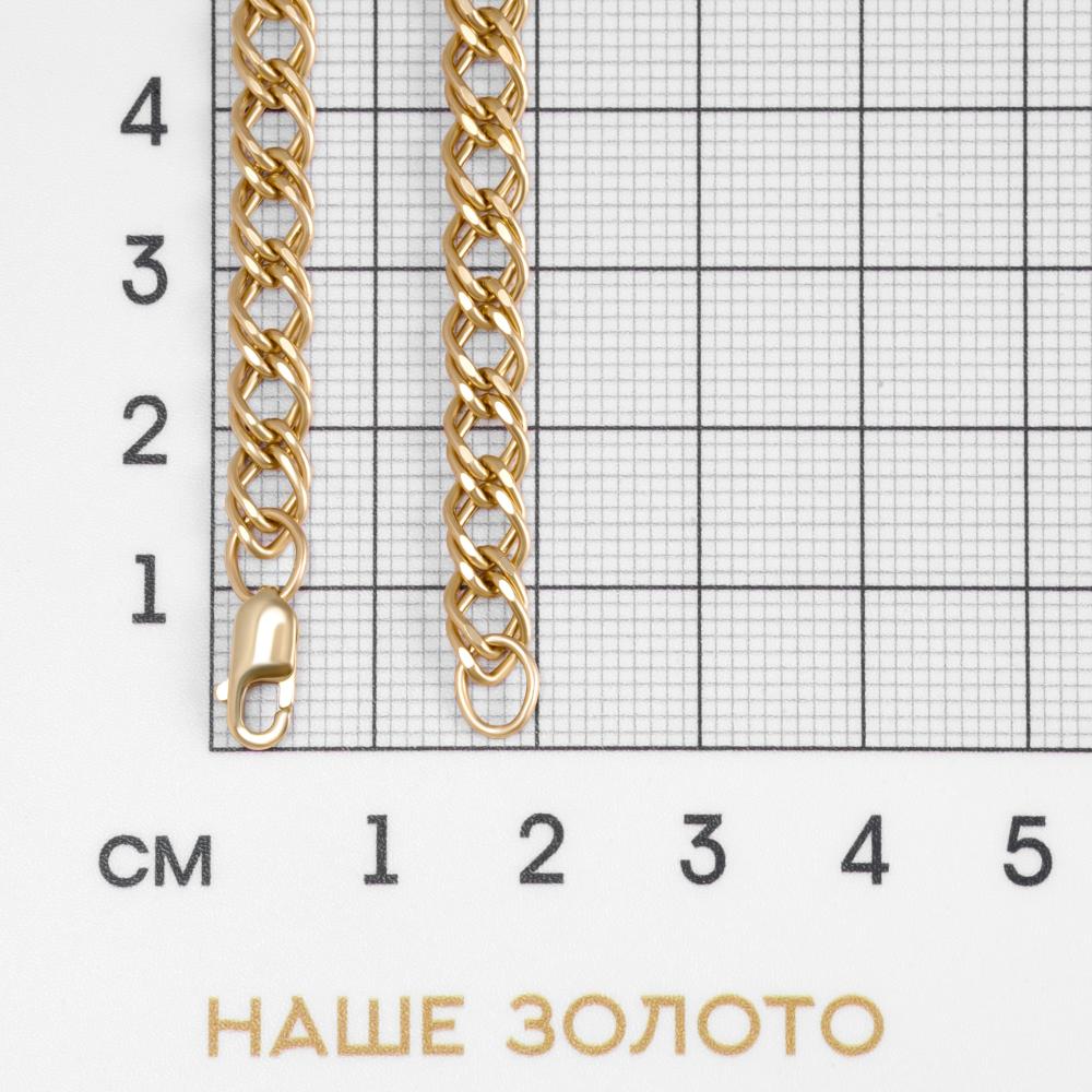 Золотая цепочка Krastsvetmet из красного золота 585 пробы КЯНЦ12-076ПГ 080