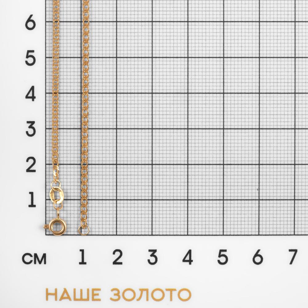 Золотая цепочка Krastsvetmet из красного золота 585 пробы КЯНЦ12-076 030