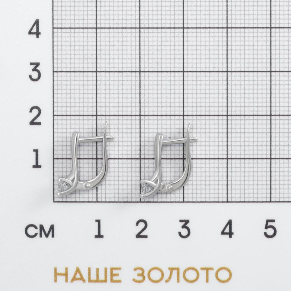 Серебряные серьги Иллада 2ИС122447
