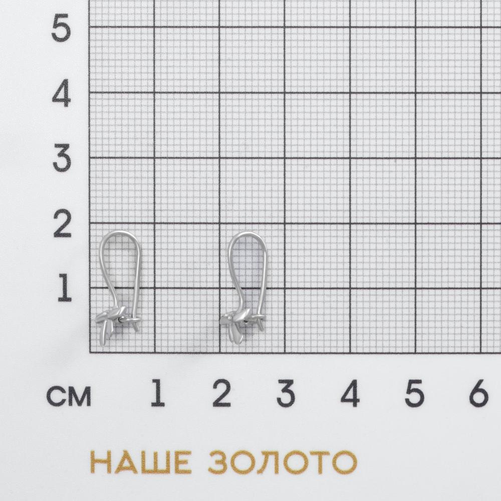 Серебряные серьги детские Иллада 2ИС121494