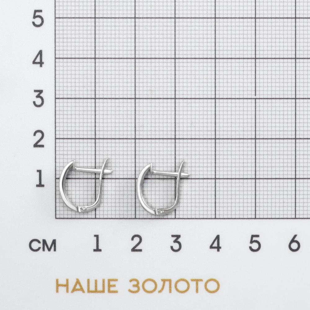 Серебряные серьги Иллада 2ИС122427