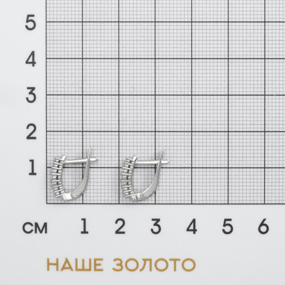 Серебряные серьги Иллада 2ИС122490