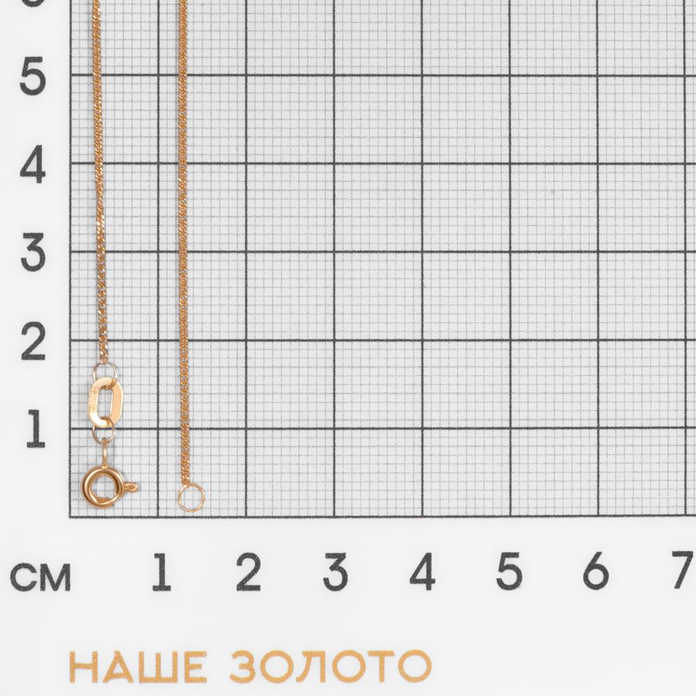 Золотая цепочка Krastsvetmet из красного золота 585 пробы КЯНЦ12-023 020