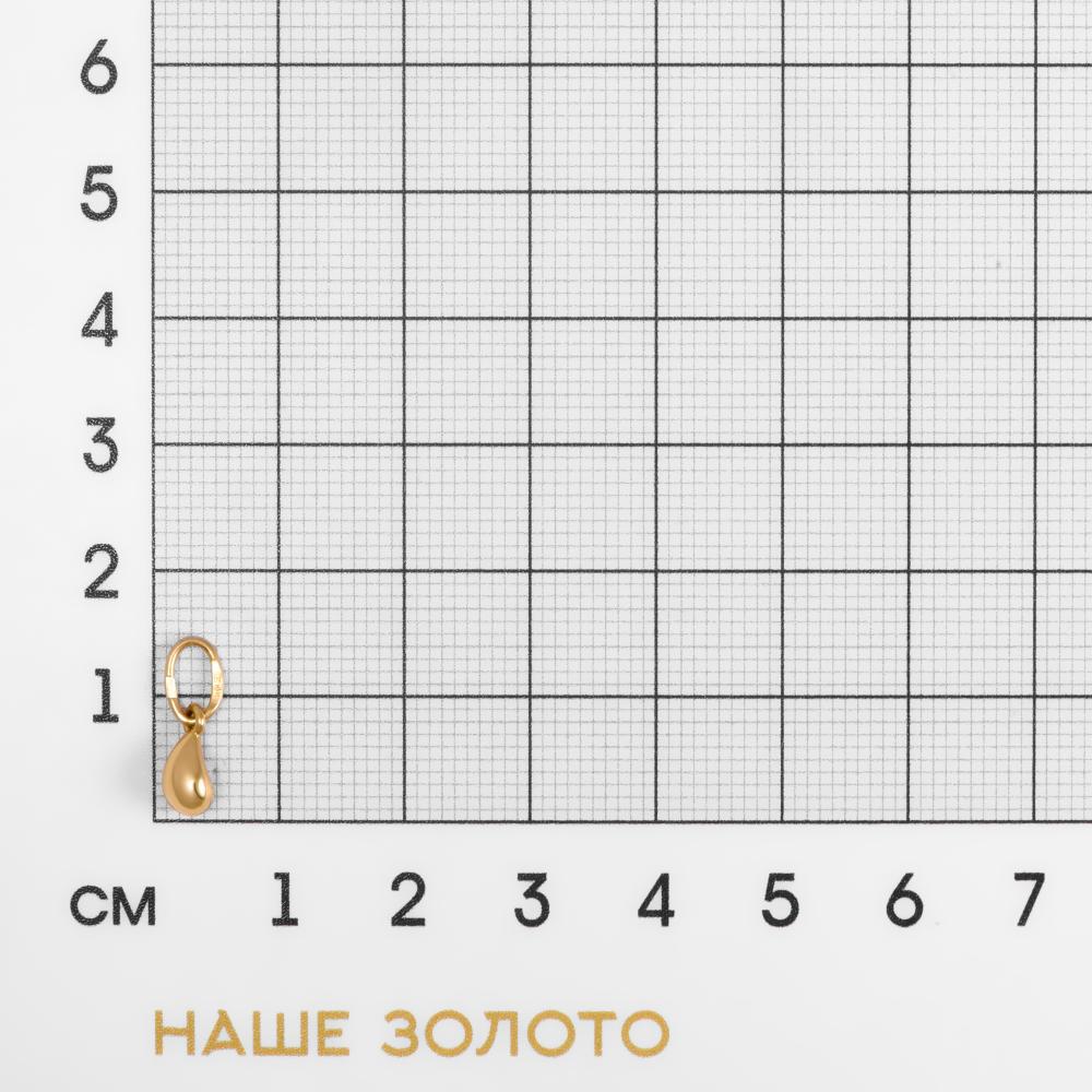 Золотая подвеска Efremof из красного золота 585 пробы ЮПП10020369