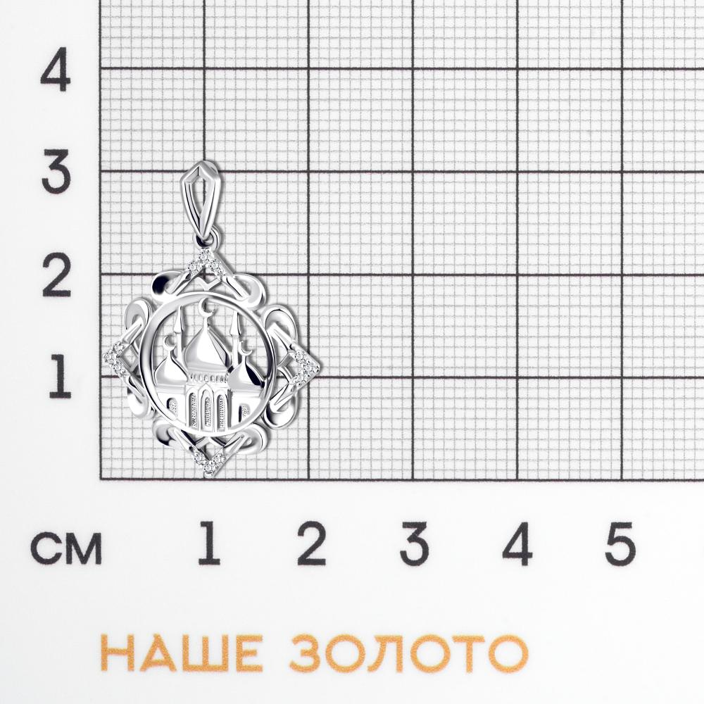 Серебряная мусульманская подвеска Талант ТБ5072000167925