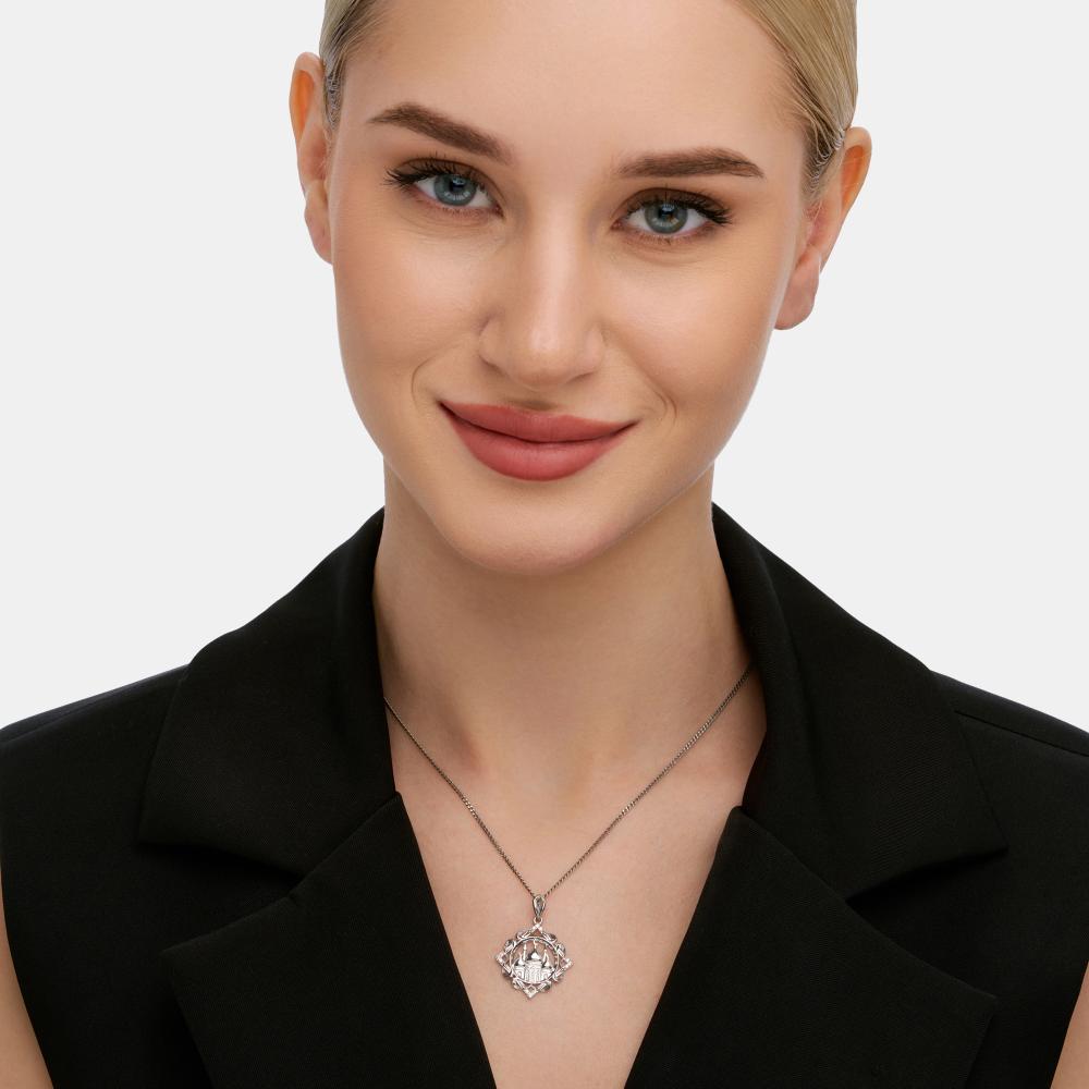Серебряная мусульманская подвеска Талант ТБ5072000167925