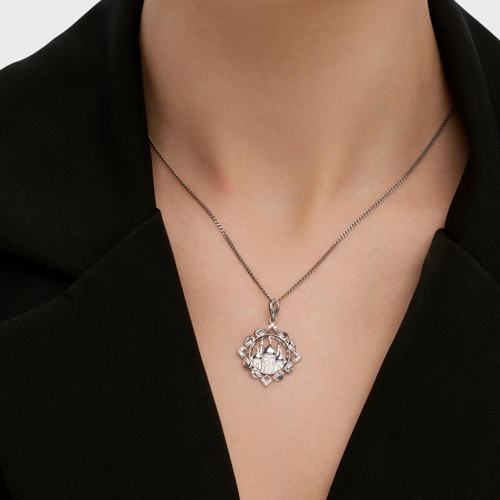 Серебряная мусульманская подвеска Талант ТБ5072000167925