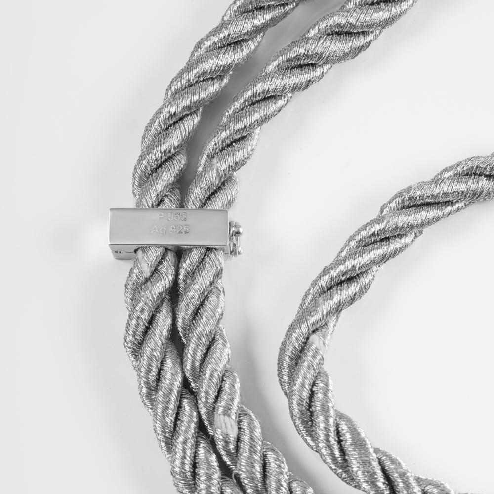 Серебряное колье Альтеза А9С50293
