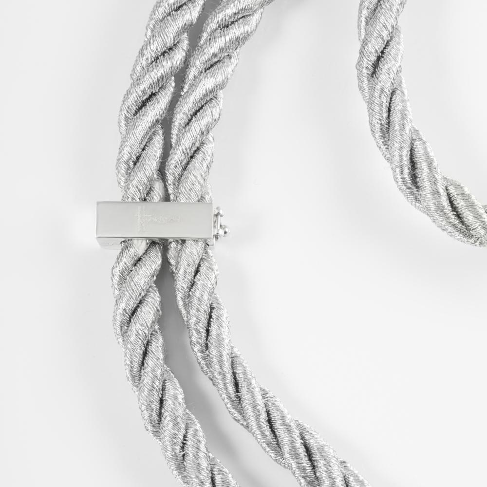 Серебряное колье Альтеза А9С50293