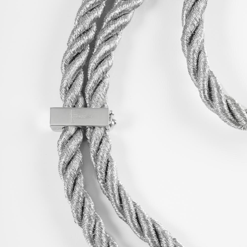 Серебряное колье Альтеза А9С50293
