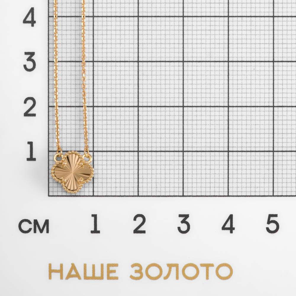 Золотое колье Liberty из красного золота 585 пробы РЫOZ50007531а