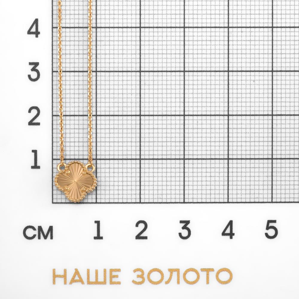 Золотое колье Liberty из красного золота 585 пробы РЫOZ50007532а