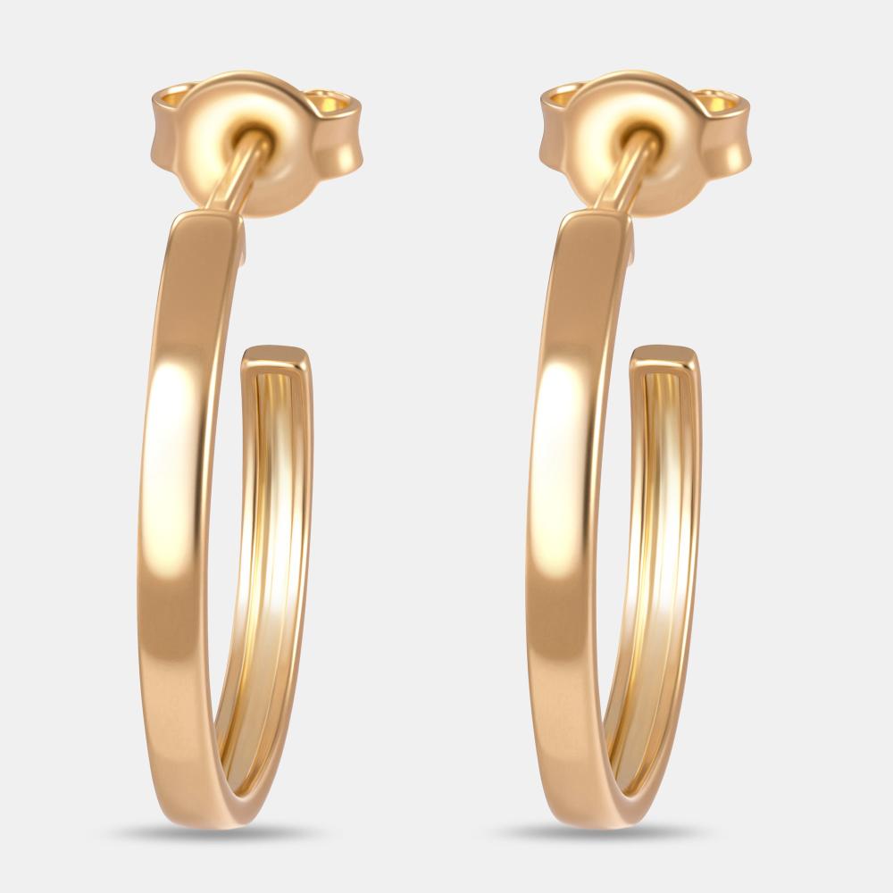 Золотые серьги New gold из красного золота 585 пробы НЮ09976707010000000