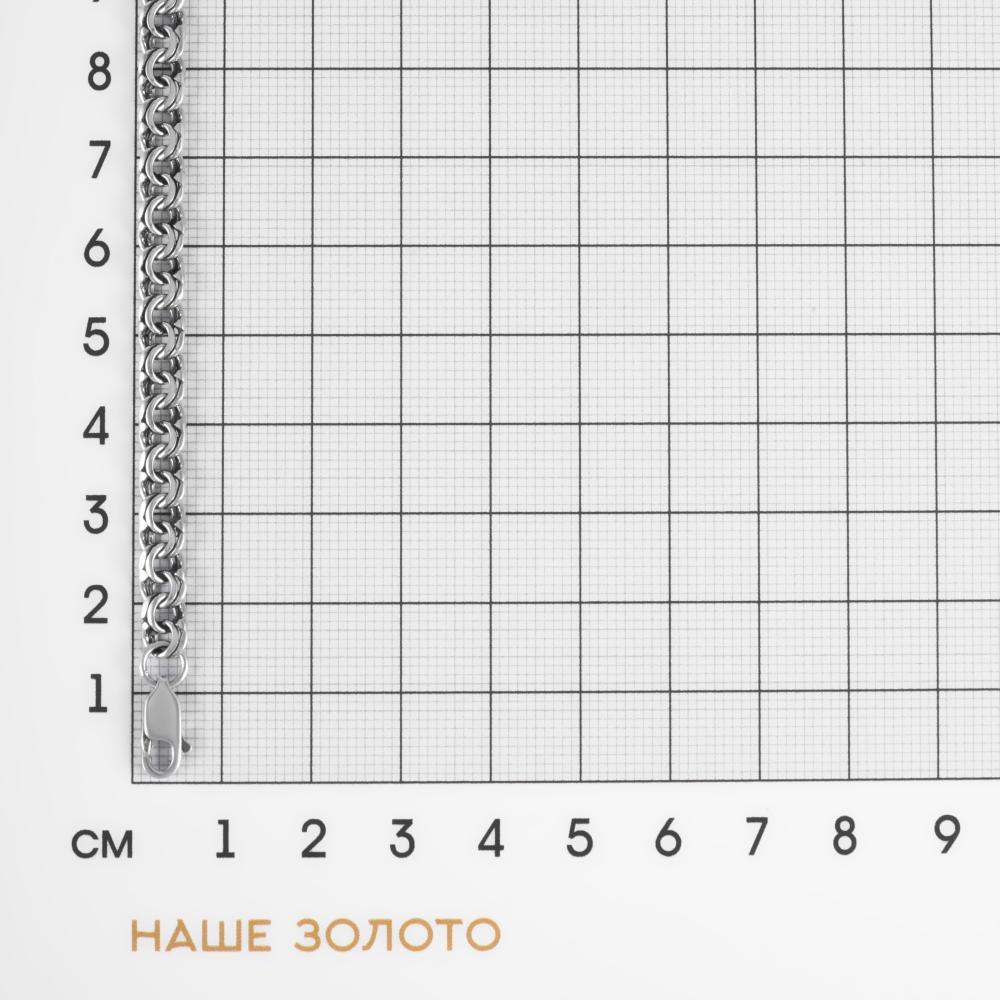 Серебряный браслет Берег 2ББС9-080.25-БКР-01, размеры от 18 до 23