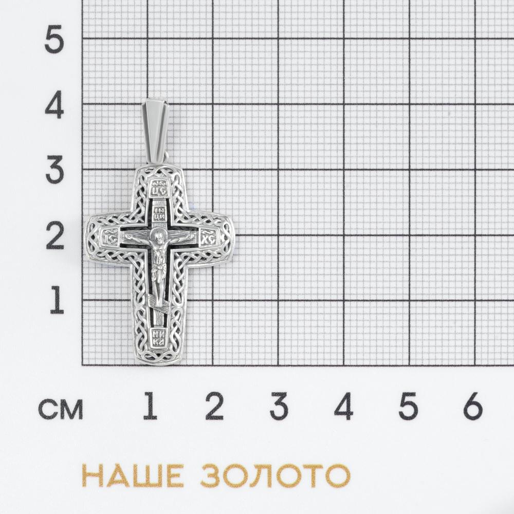 Серебряный крест Высоковы В413-002063-105000ч