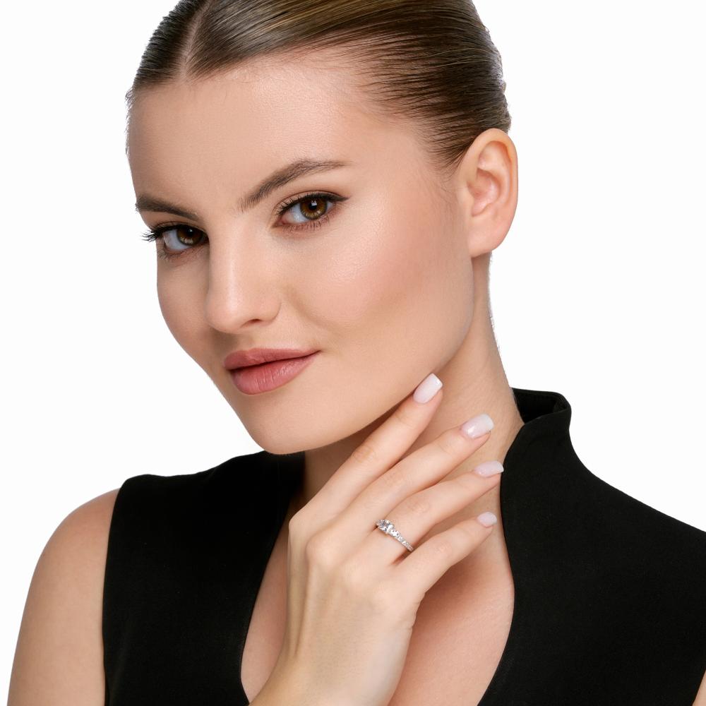 Серебряное кольцо Золотые купола ЗК0101406-00775