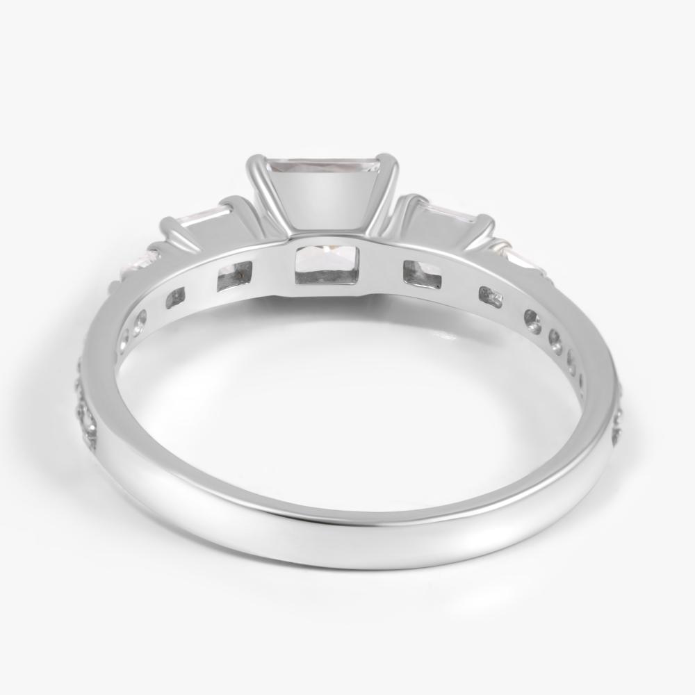 Серебряное кольцо Золотые купола ЗК0101406-00775