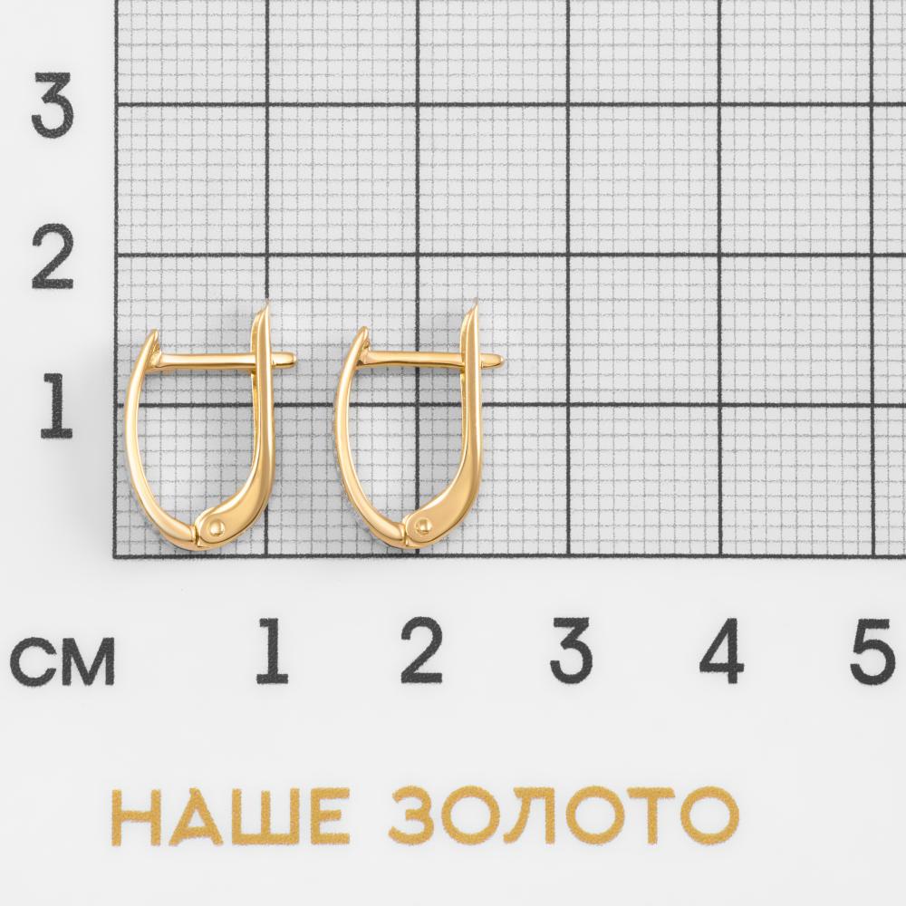Золотые серьги Ювелир трейд из красного золота 585 пробы ЮЙ212-20-0351-30
