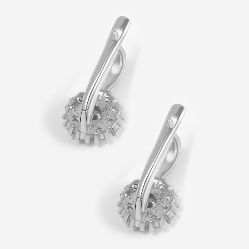 Серебряные серьги Золотые купола ЗК2101696-00775
