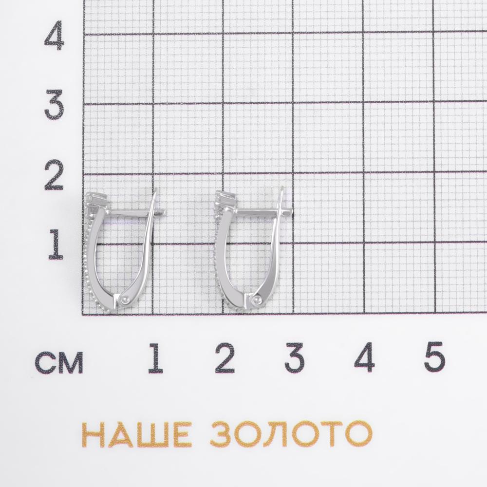 Серебряные серьги Золотая подкова ЯВ803-01103-01-00-20-00