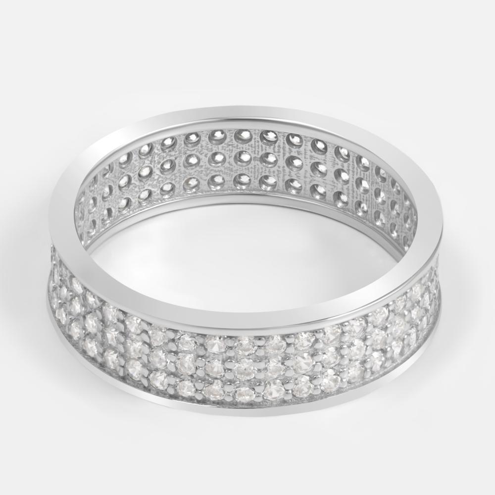 Серебряное кольцо Золотые купола ЗК1100577-00775