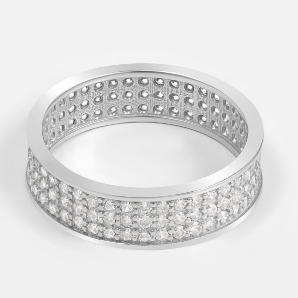Серебряное кольцо Золотые купола ЗК1100577-00775