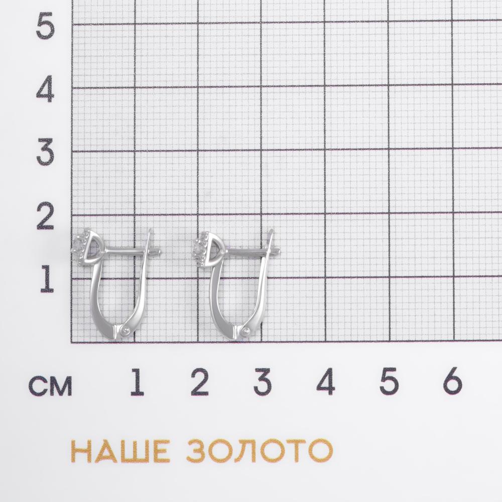 Серебряные серьги Золотая подкова ЯВ803-01104-01-00-20-00