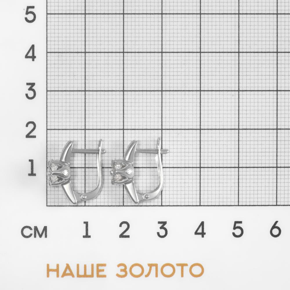 Золотые серьги New gold из красного золота 585 пробы НЮ097234_02_02_011_3484бр