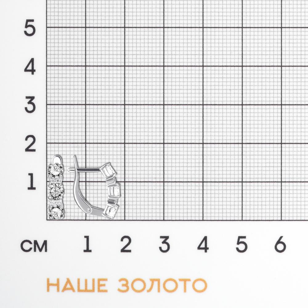 Серебряные серьги Золотая столица ЗЧС2180791010