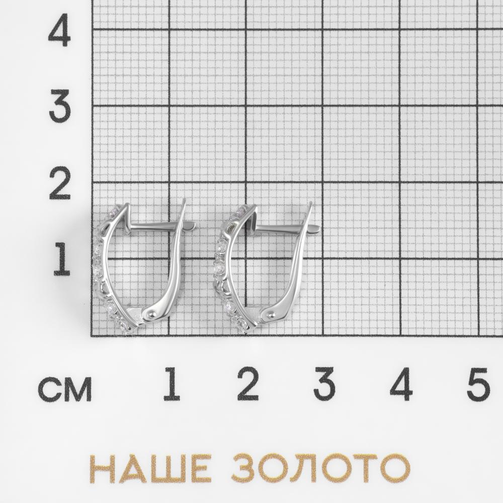 Серебряные серьги Талант ТБ10-72-0001-29629