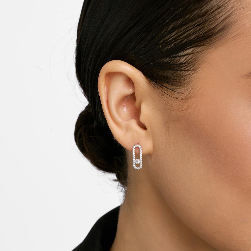 Серебряные серьги гвоздики Талант ТБ12-72-0001-15408
