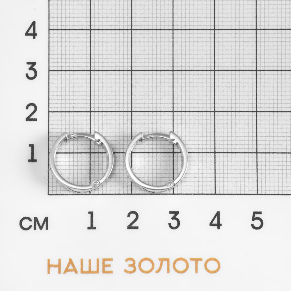 Серебряные серьги конго Талант ТБ11-72-0000-15231