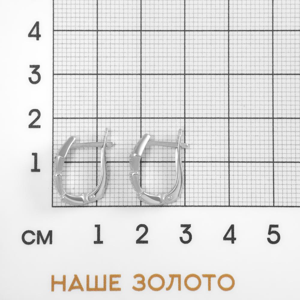 Серебряные серьги Талант ТБ10-72-0001-15733