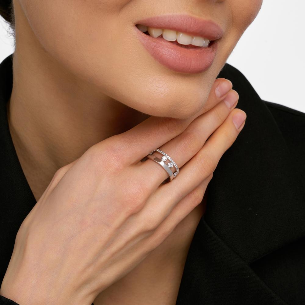 Серебряное кольцо Талант ТБ20-72-0001-15410