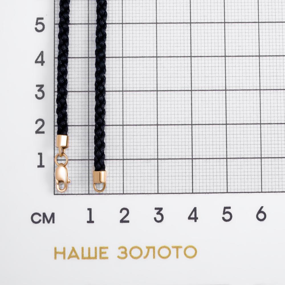 Золотой шнурок Алекси из красного золота 585 пробы А3043005-2