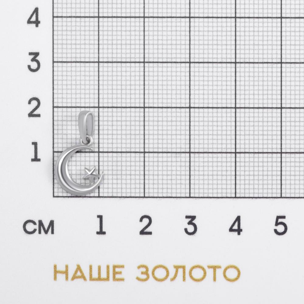 Серебряная мусульманская подвеска Талант ТБ50-72-0000-15178